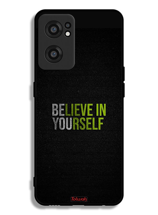 Tolwak OnePlus Nord CE 2 5G Protective Case Cover Believe In Yourself - Image 2