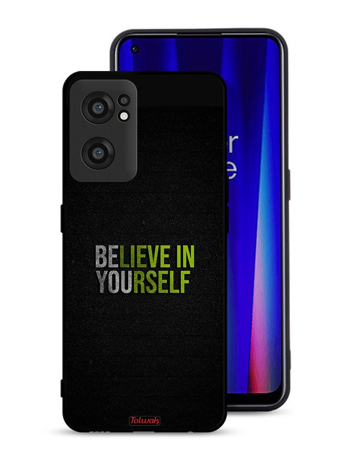 Tolwak OnePlus Nord CE 2 5G Protective Case Cover Believe In Yourself - Image 1