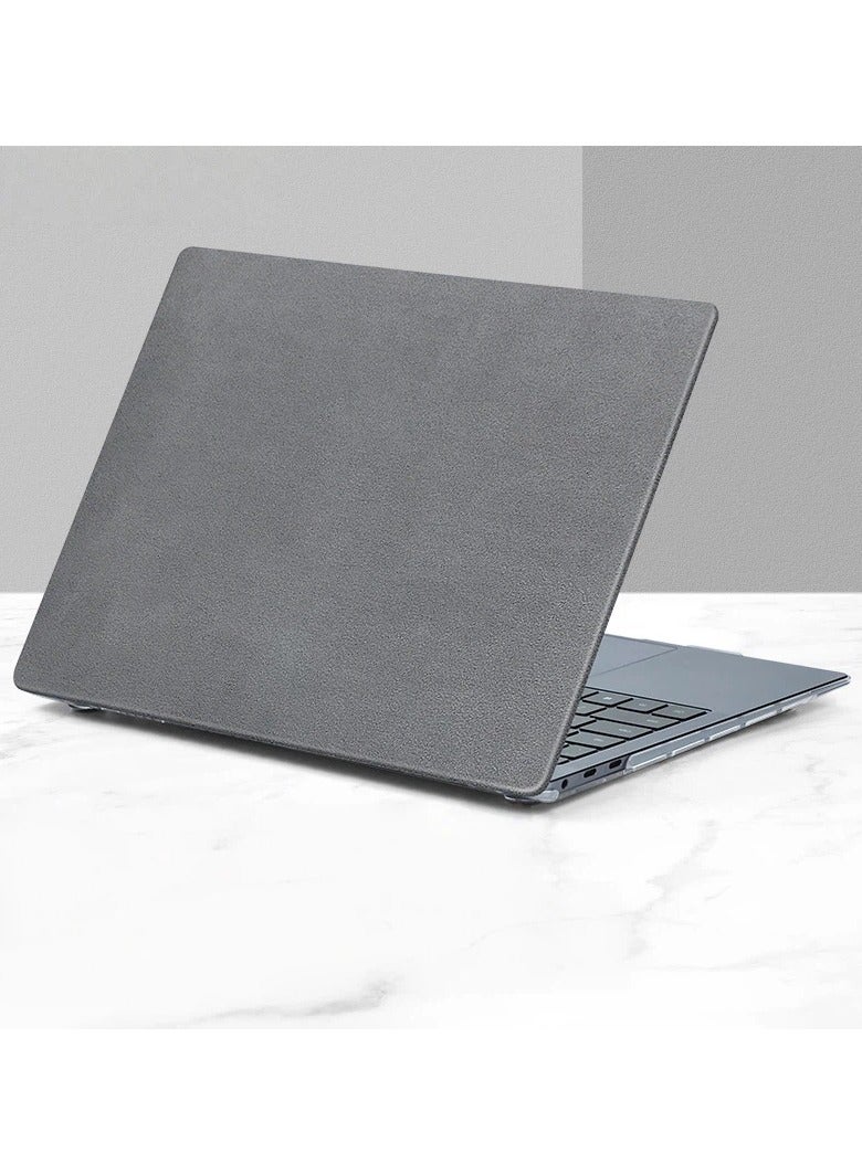 general Suitable for Huawei MateBook 14 (2024) Suede Leather Protective Case Laptop Shockproof Cover Professional-Grade Exterior Shell Precision-Cut Protective Case - Image 1