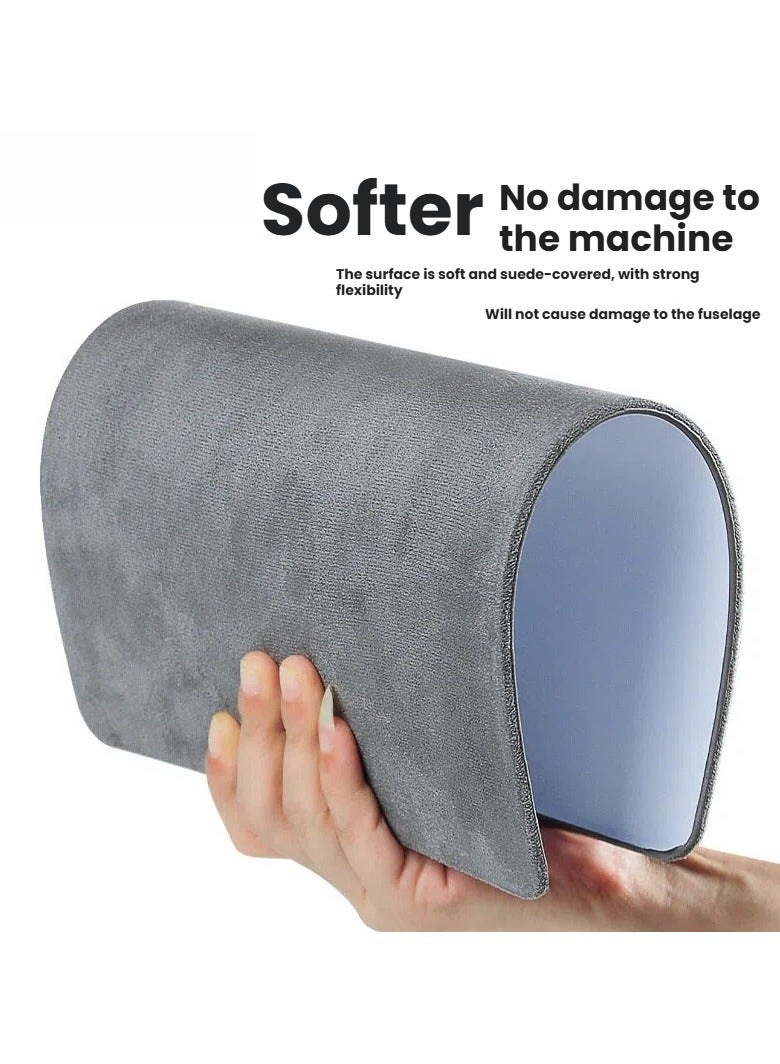 general Suitable for Huawei MateBook 14 (2024) Suede Leather Protective Case Laptop Shockproof Cover Professional-Grade Exterior Shell Precision-Cut Protective Case - Image 4