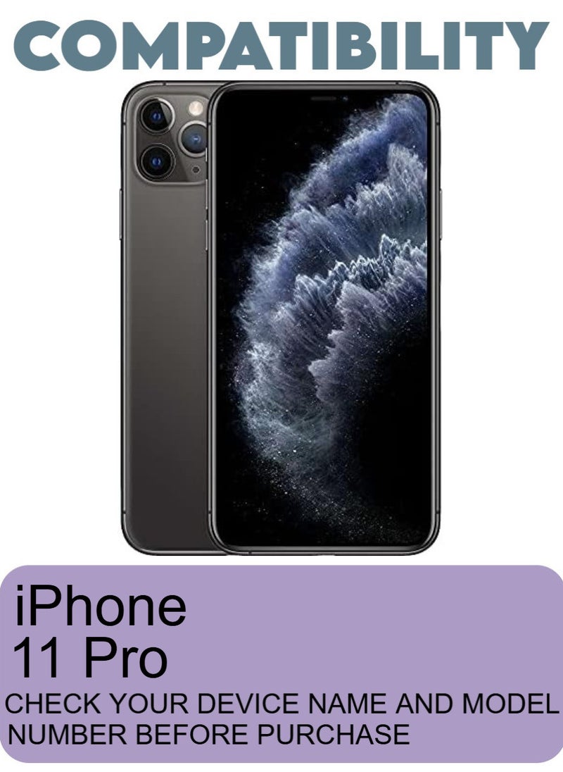 RAYON 2 Pack Tempered Glass Screen Protector 5D Designed For iPhone 11 Pro Full Screen Coverage And Bubble Free - Image 2