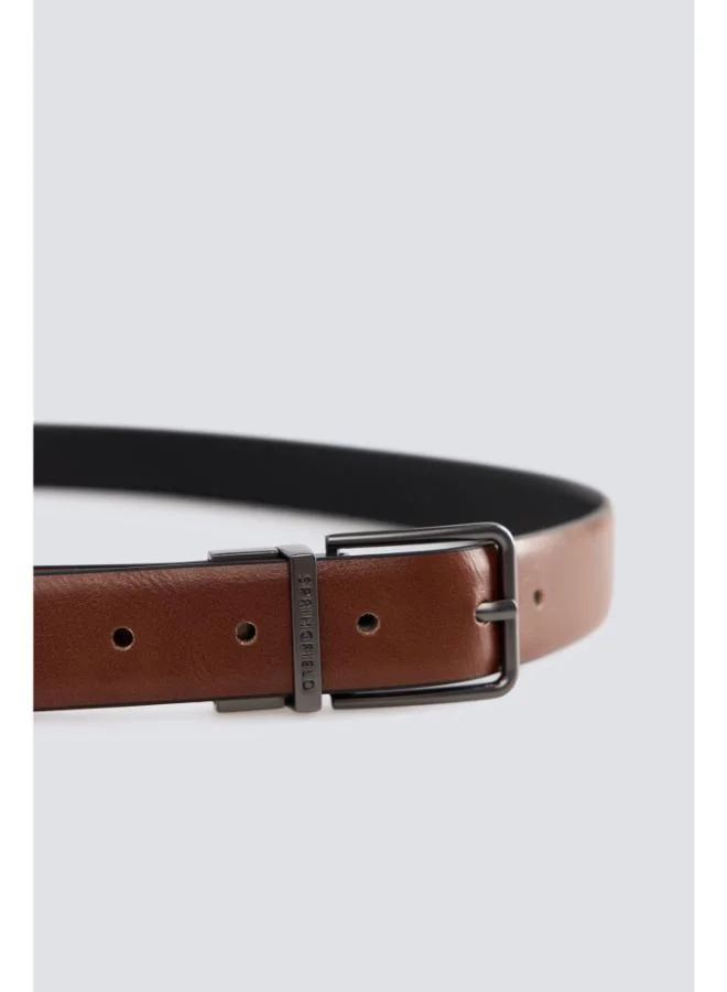 Springfield  Basic faux leather belt for Men | Best Price UAE