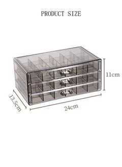 DUNISO Multi-functional Jewelry Storage Boxes And Organizers for Women Girls Velvet Flannelette Earrings Rings Necklace Bracelets Jewelry Tray Storage Case  - Image 4