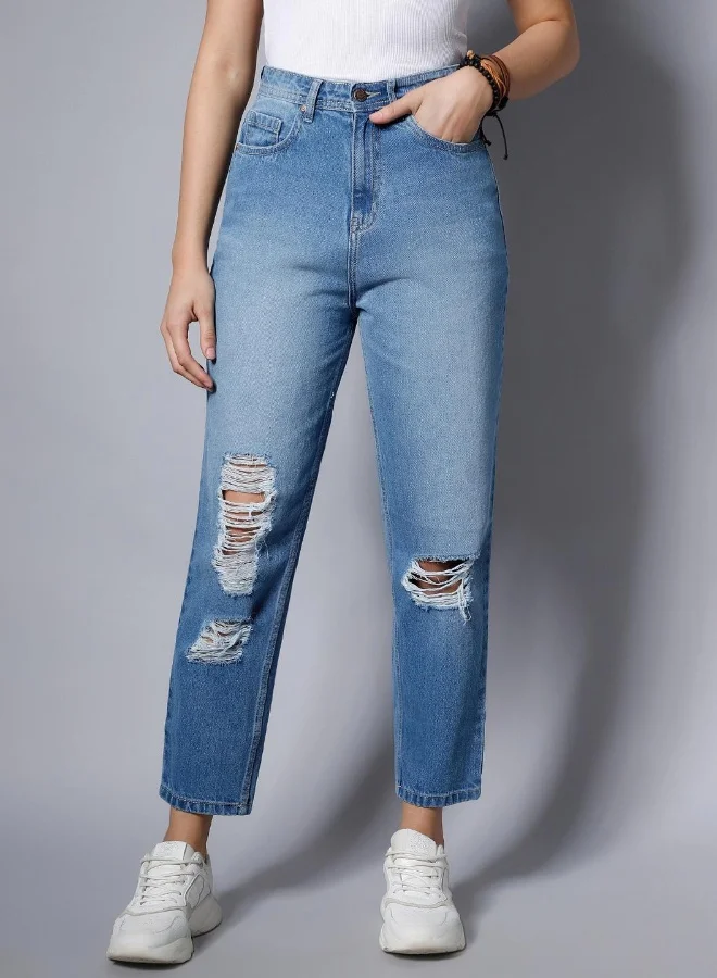 HIGH STAR Women Blue Jeans
