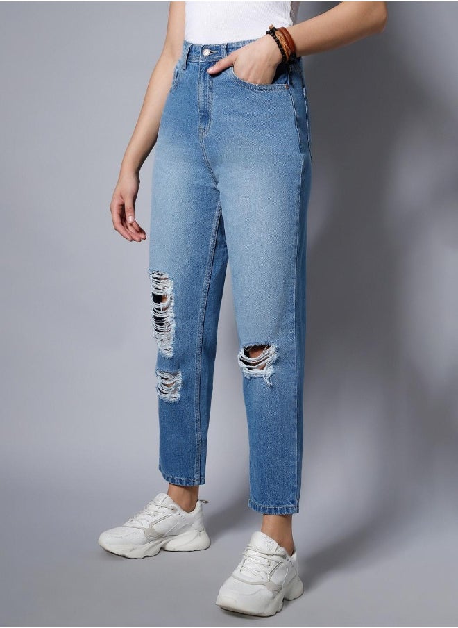 HIGH STAR Women Blue Jeans  - Image 1