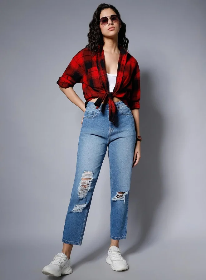 HIGH STAR Women Blue Jeans