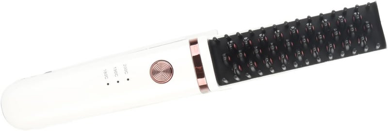 Filfeel Wireless Hair Straightener Brush Anti Scald Straightening Comb Multifunctional Hair Dressing Beard Straightener - 3 Levels Adjustable Temperature, USB Rechargeable, 30W - Image 3