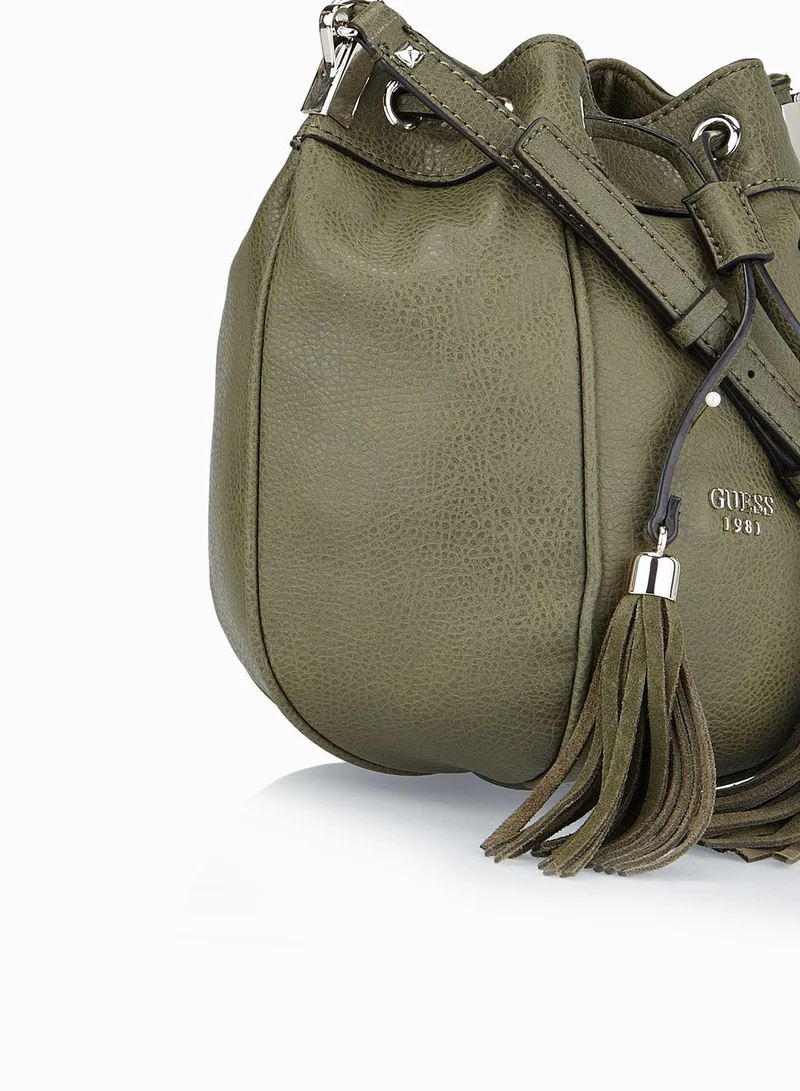 GUESS Solene Drawstring Hobo