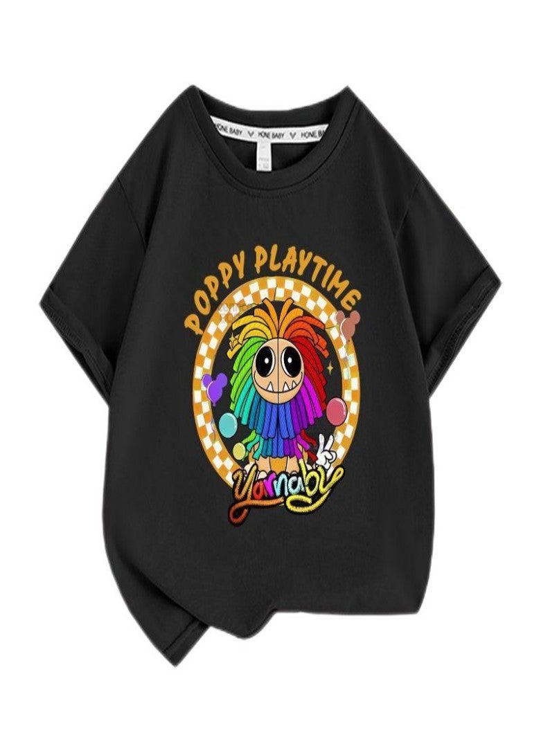 poppy playtime 4 Unisex Short Sleeve Stylish Top TShirt cotton Tee for Boys Girls Kid Children - Image 1