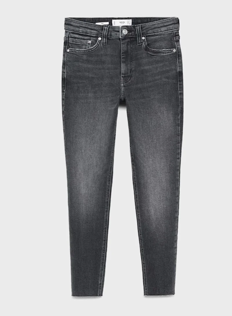 MANGO Raw Hem Skinny Jeans