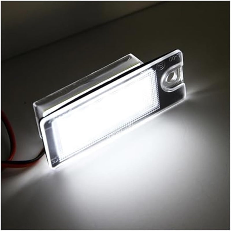 Wivplex 2Pcs White License Plate Light for Volvo - Image 3