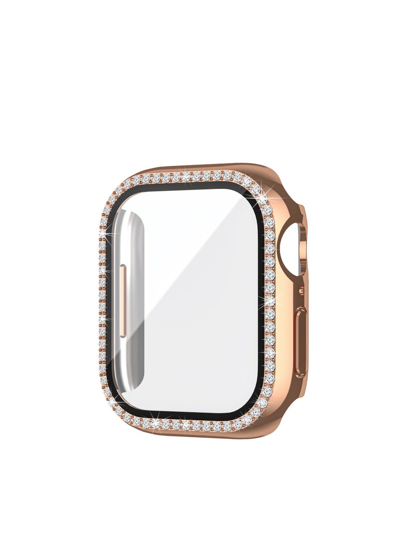 Y&D Suitable For AppleWatchUltra Apple44mm  4/5/6/SE universal Generation Watch Tempered Film Integrated Protective Case - Image 1