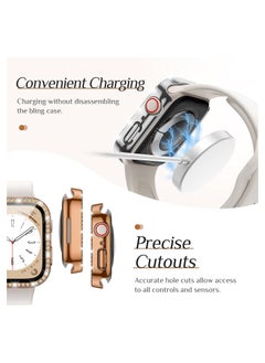 Y&D Suitable For AppleWatchUltra Apple44mm  4/5/6/SE universal Generation Watch Tempered Film Integrated Protective Case  - Image 3