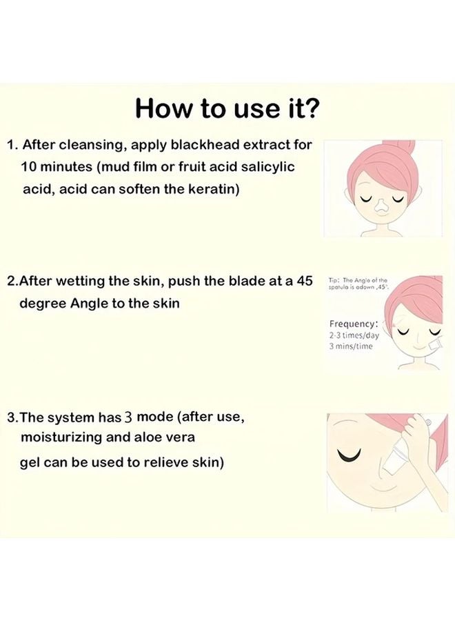 Black Facial Cleaner Beauty Tools Cloud Prime Shovel Machine Instrument - Image 3