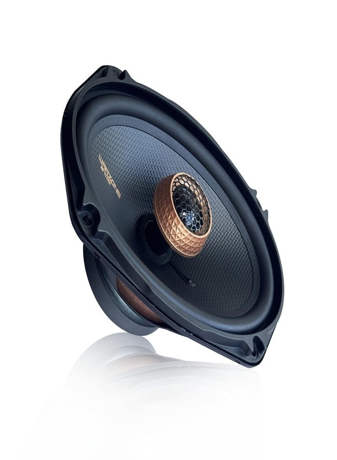 Warzone 2X WZ69PTi 6x9-Inch Super Coaxial Speaker Pair, 4 Ohm, 650W Max, 200W RMS, 92dB Sensitivity, Ferrite Woofer & PEI Dome Tweeter for Pro Car Audio - Image 2
