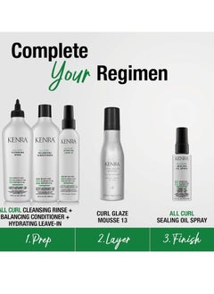 Kenra Kenra Curl Glaze Mousse 13 | Curl Control Glaze | Provides Frizz Control & Humidity Resistance | All Hair Types  - Image 3