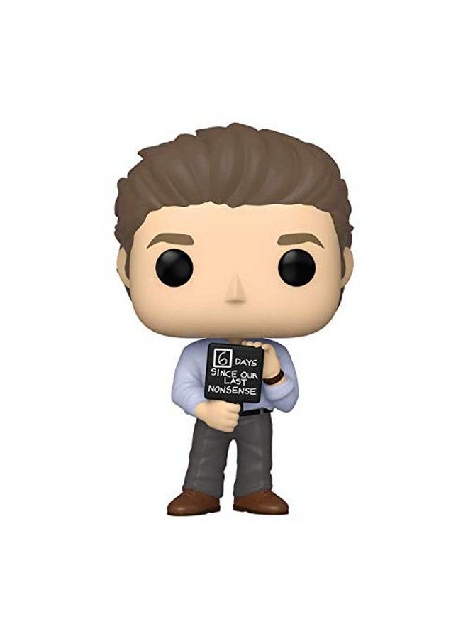 Funko Poptv: The Office Jim With Nonsense Sign - Image 1