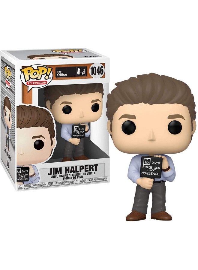 Funko Poptv: The Office Jim With Nonsense Sign - Image 4