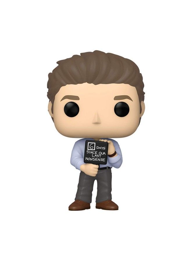 Funko Poptv: The Office Jim With Nonsense Sign - Image 2