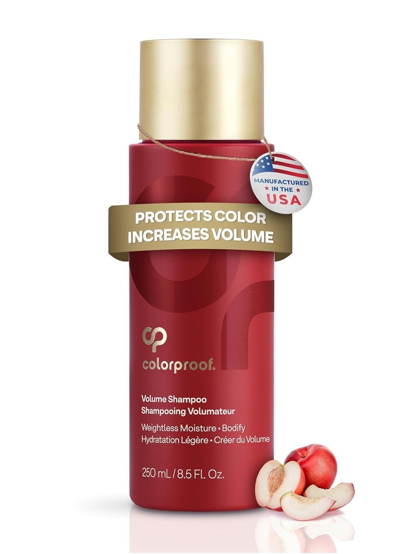 ColorProof - Colorproof Volume Shampoo for Women. Volume Shampoo, White Nectarine Scent, Sulfate Free Shampoo - Image 1