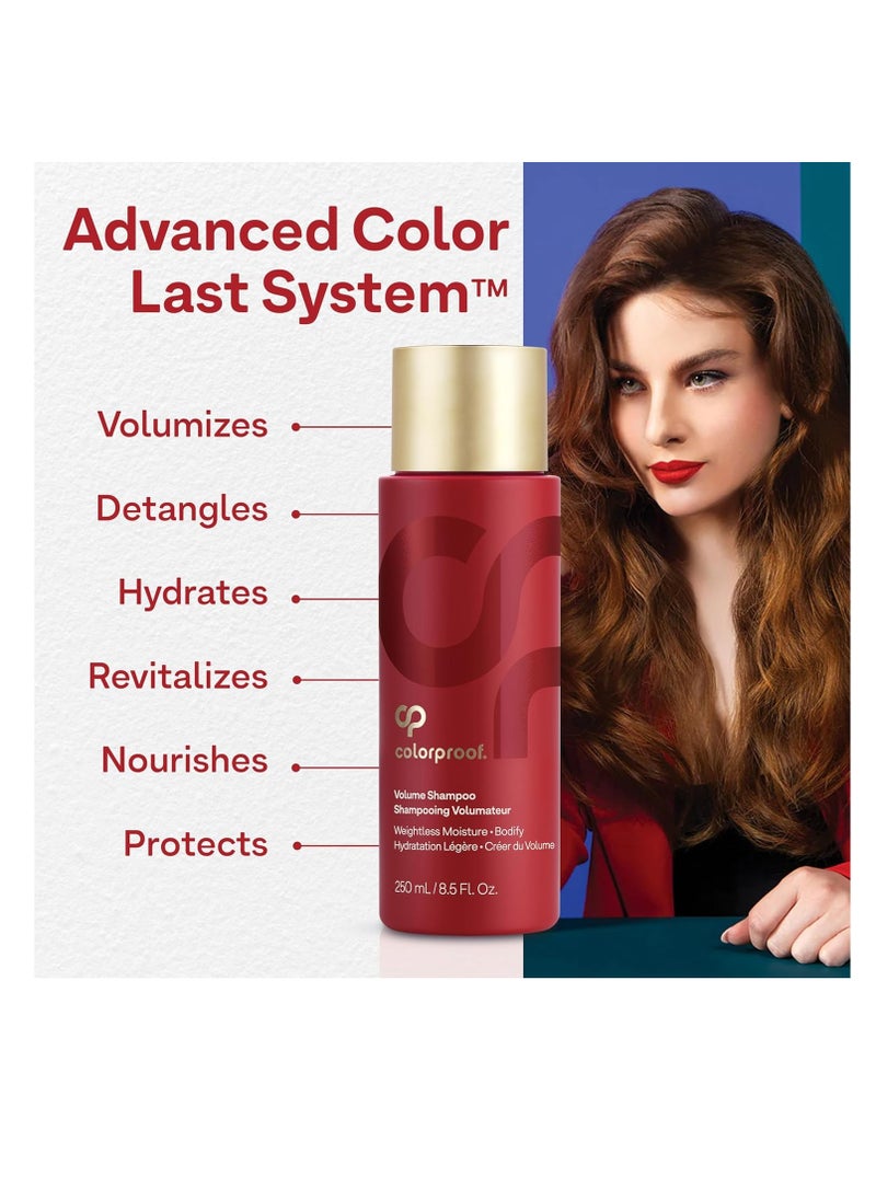 ColorProof - Colorproof Volume Shampoo for Women. Volume Shampoo, White Nectarine Scent, Sulfate Free Shampoo - Image 1