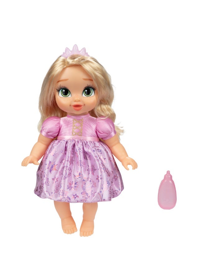 Disney Princess Deluxe Baby Doll Rapunzel, 12-Inches | Fashion Doll | Collectible Doll | Pretend Play | Dress Up | Gift for Kids - Image 2
