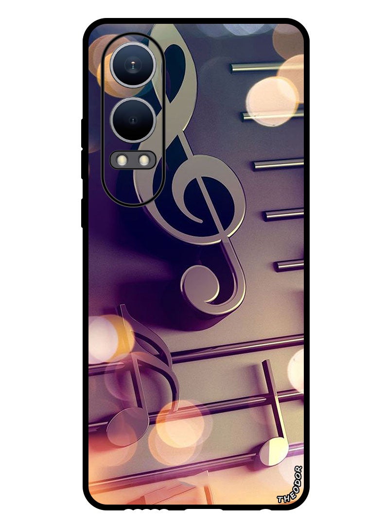 Theodor Protective Case Anti Scratch Shock Proof Bumper Cover For OnePlus Nord CE4 Lite Music Nodes  - Image 1