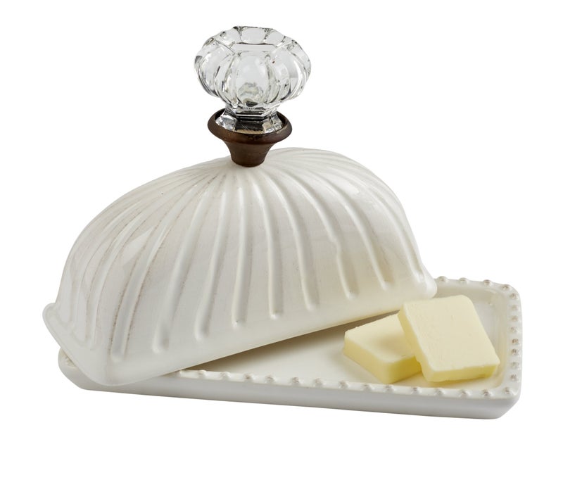 mud pie Mud Pie Door Knob Butter Dish