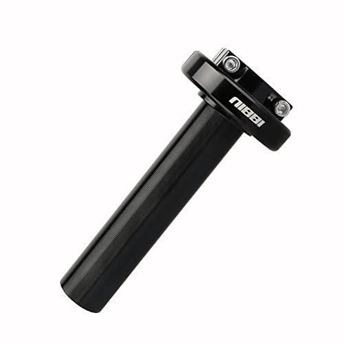 NIBBI Motorcycle Throttle Assembly,High Sensitivity Short Stroke Light Control Motocross Twist Throttle Handlebar,Throttle Tube Fit Dirt Bike Motocross,Pit Bike Assembly,Mini Bike(Black) - Image 1