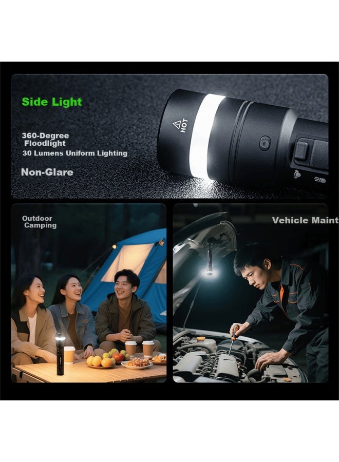 Nextorch C61 Integrated Variable Dimming High-brightness Flashlight With Magnetic Tail Cap Industrial Flashlight 360° Light Measurement Illumination - Image 2