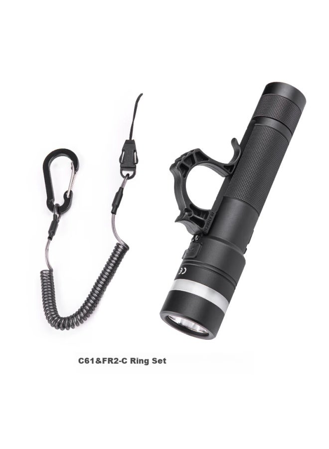 Nextorch C61 Integrated Variable Dimming High-brightness Flashlight With Magnetic Tail Cap Industrial Flashlight 360° Light Measurement Illumination - Image 5