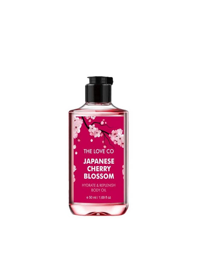 THE LOVE CO. Japanese Cherry Blossom Gift Collection | Indulge in Travel Pack Shower Gel, Body Lotion, Body oil, Shampoo and Hand Sanitizer | Ideal Birthday & Special Occasion Hamper - Pack of 5 - pzsku/Z260A50D22B18478E6B64Z/45/_/1738306965/dcbc4c83-3ee3-449c-88db-ddd5e128a4dc