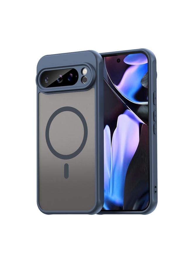 اس-توب جراب لهاتف Google Pixel 9 Pro XL Fan Dun Series TPU Hybrid PC Frosted Magsafe - Image 1