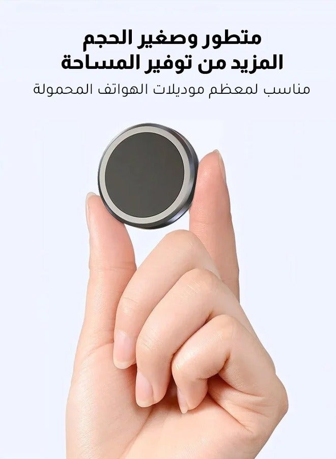 Car vent magnetic phone holder clip - the magnetic phone stand suitable for both car and home use, compatible with all phones.  - Image 1