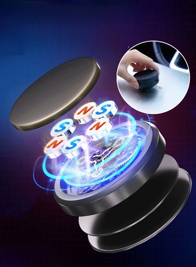 Car vent magnetic phone holder clip - the magnetic phone stand suitable for both car and home use, compatible with all phones.  - Image 3