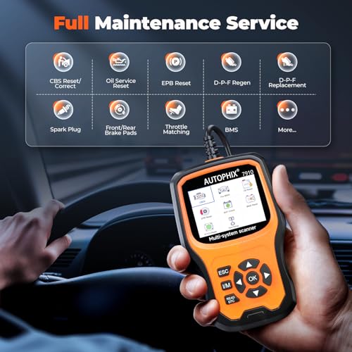 AUTOPHIX 7910P+ Scan Tool fit for BMW MINI Rolls-Royce, Featuring All Reset Services with Battery Registration, Full System Diagnostic Scanner for ABS, SAS, SRS, EPB, Oil, CBS - Image 4