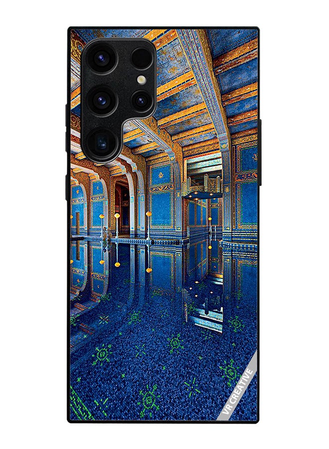 VR CREATIVE Protective Case Cover For Samsung Galaxy S25 Ultra Hearst Castle Design Multicolour