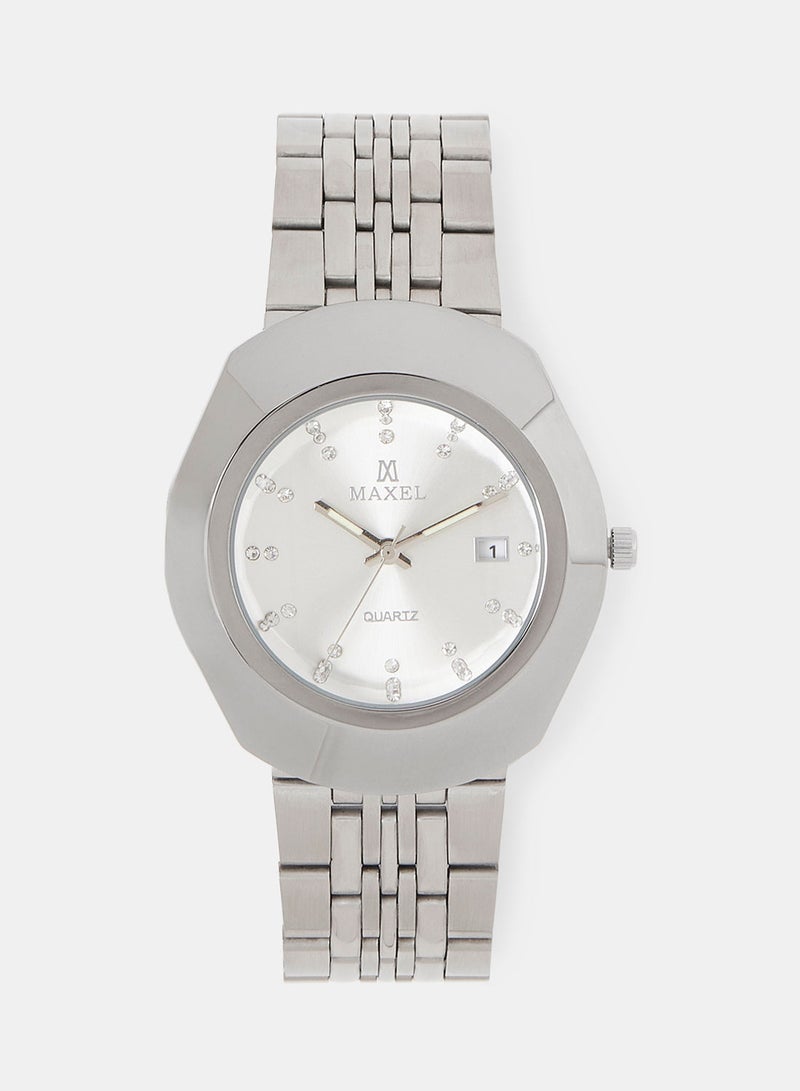 Maxel ساعة يد أنالوج مميزة للرجال من ديستار هيريتاج MX583 - 38 مم - Image 1