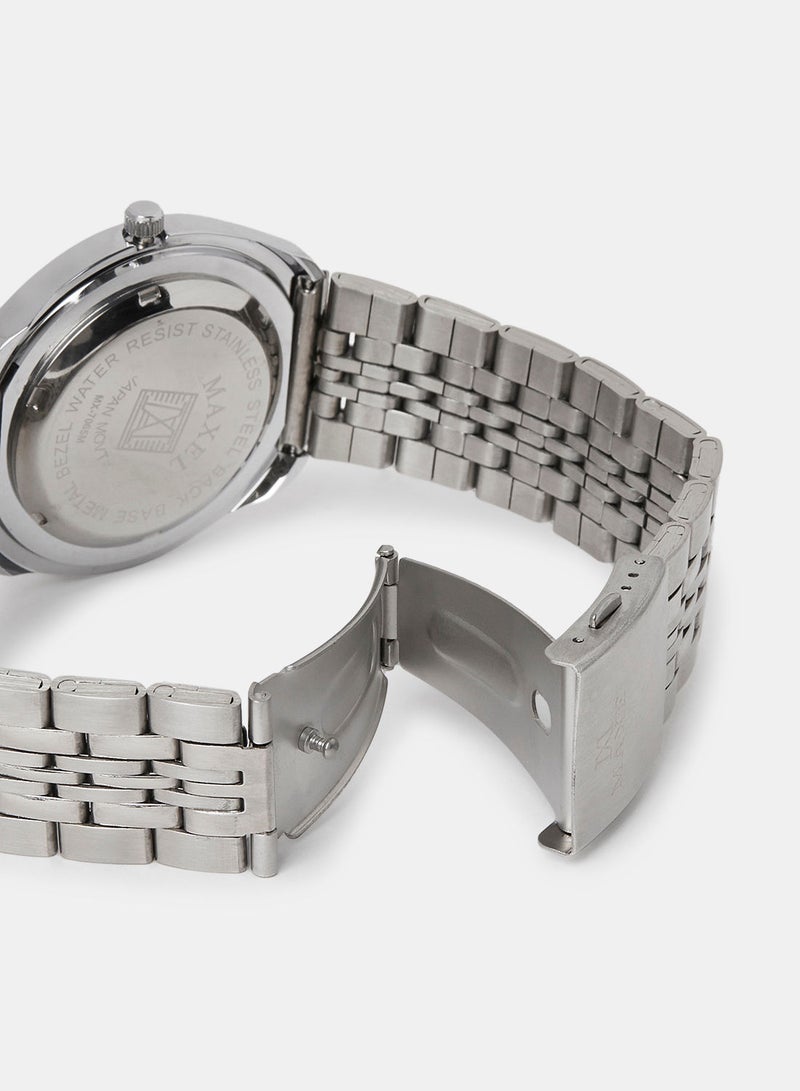 Maxel ساعة يد أنالوج مميزة للرجال من ديستار هيريتاج MX583 - 38 مم - Image 4