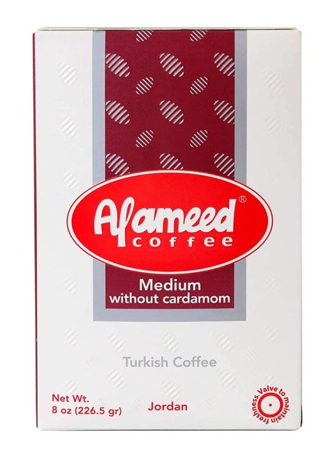 Turkish Coffee Medium without Cardamom 250 grams
