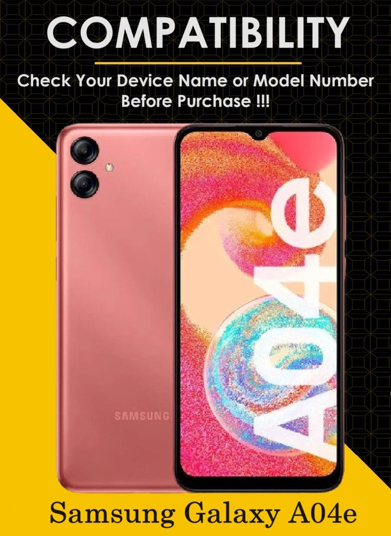 AINA 3 Pieces Tempered Glass Screen Protector 5D Designed For Samsung Galaxy A04e Full Glue Edge to Edge Full Screen Coverage And Bubble Free - Image 3