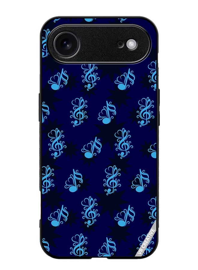 Protective Case Cover For Apple iPhone 17 Air Music Pattern Design Multicolour