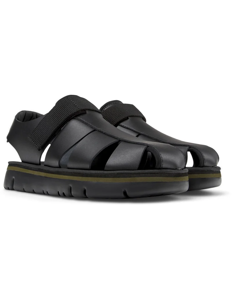 Camper Oruga, Men's Sandal, Black
