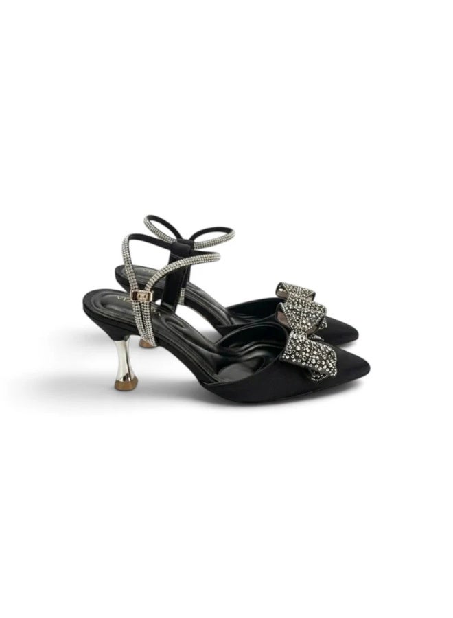 Vbranda Sandal with Sparkling Bow C-90 - Image 3