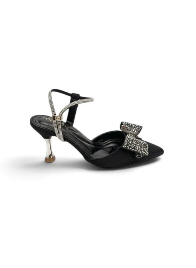 Vbranda Sandal with Sparkling Bow C-90 - Image 2