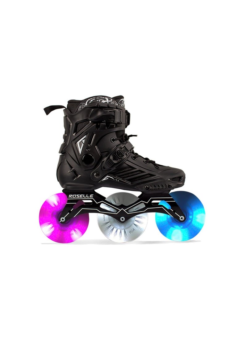 OVERS Professional LED Three Wheels Inline Skates for youth Men and Women - Image 1