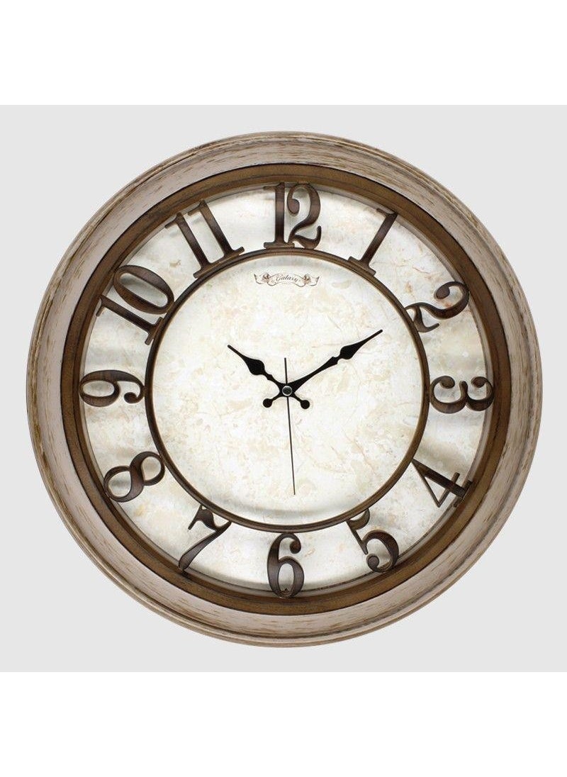 Galaxy Antique Decorative Dial 50 cm Wall Clock Coffee 