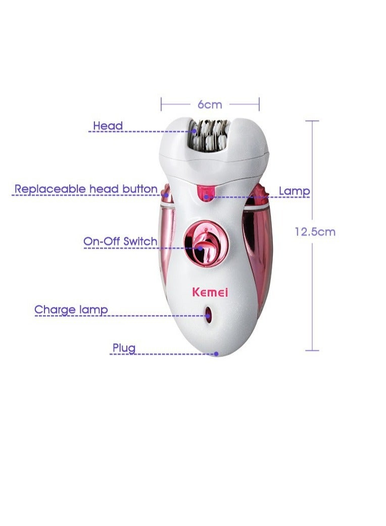Kemei 4x1 Multifunctional Electric Hair Removal Machine (Saudi Version) - Image 4