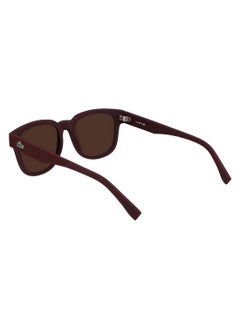 LACOSTE مستطيل كامل الحواف مصنوع من مادة لاكوست صنز L982S 5319 (600) أحمر مطفي  - Image 3