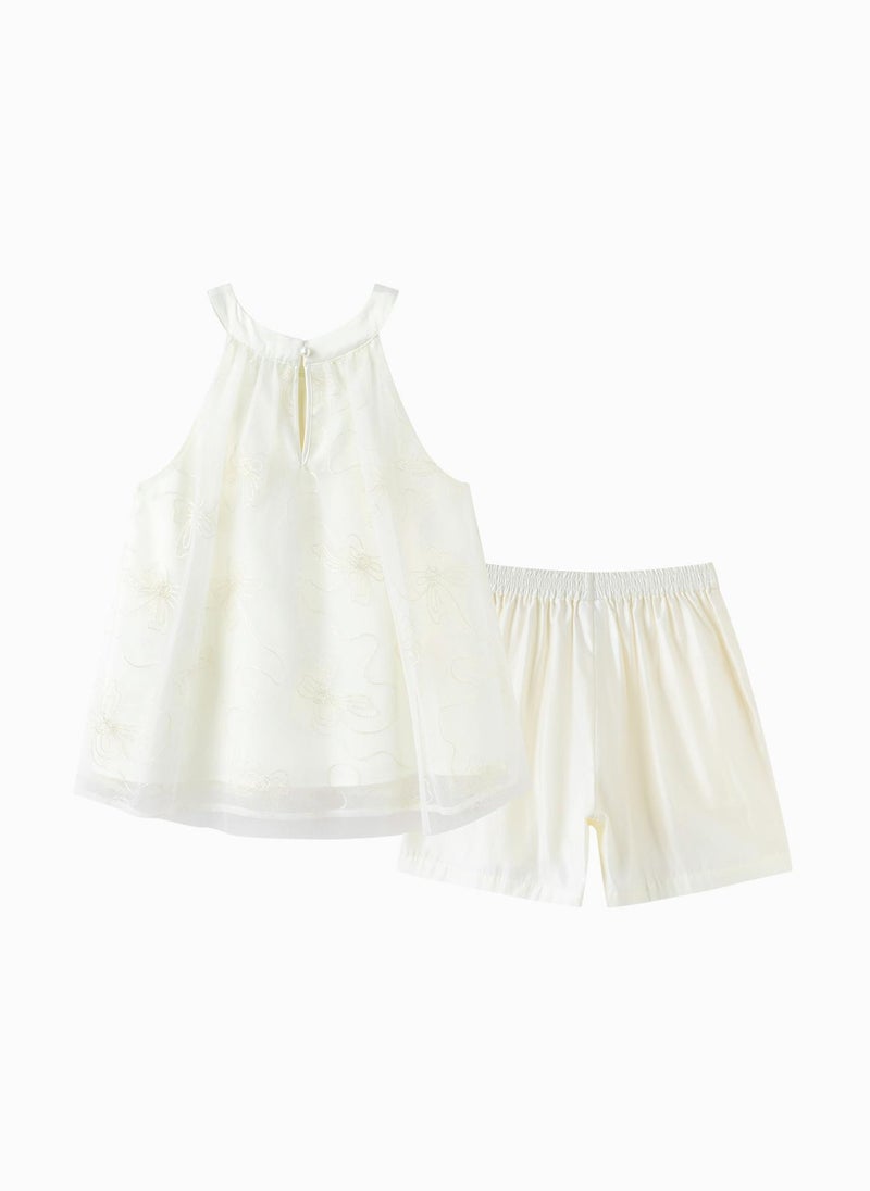 Balabala Kids Girl Woven short sleeve suit  - Image 5